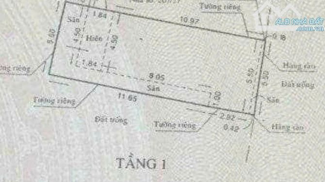 CƠ HỘI VÀNG - NHÀ CỰC HIẾM - 82M2 - LÊ TRỌNG TẤN - GIÁ NGỘP : 5 TỶ TRÒN CÒN TL - 3