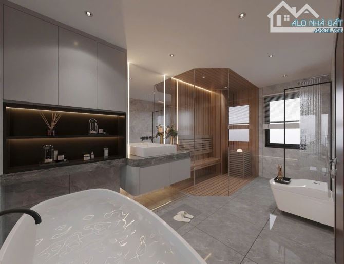 Phố Chu Huy Mân Long Biên 60m 7T MT 4m 14 tỷ gara ô tô thang máy gần công viên gần chợ - 3