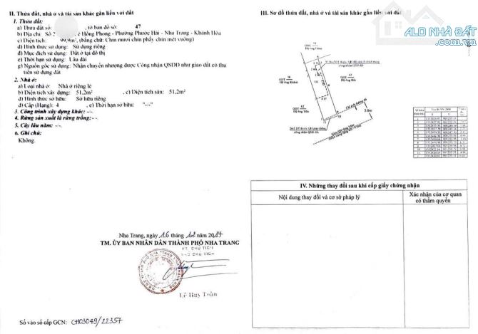 BÁN NHÀ HẺM OTO LÊ HỒNG PHONG 99M CHỈ 4TỶ4 - 3