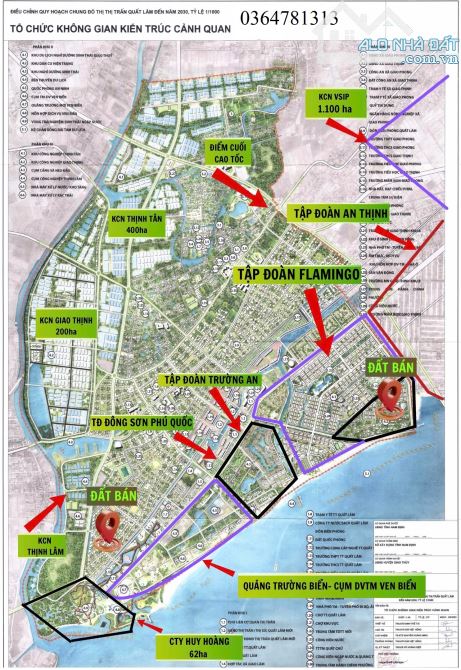 Đất biển Quất Lâm cạnh Vsip Hải Long 99m2 ô tô kinh doanh nhỉnh 2 tỷ chỉ 200m ra biển - 3