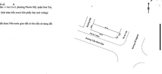 Bán Lô Góc 2 mặt tiền Hồ Nghinh- Trần Đình Đàn - Gọi ĐÀM TIẾN🩷 - 3