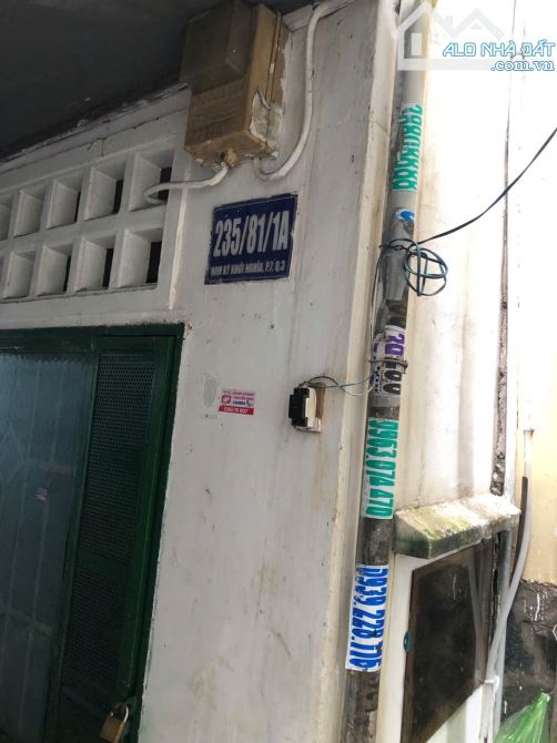 CHO THUÊ NHÀ HẺM 235/81/1A NAM KỲ KHỞI NGHĨA, P.7 (XUÂN HOÀ), QUẬN 3 - 3
