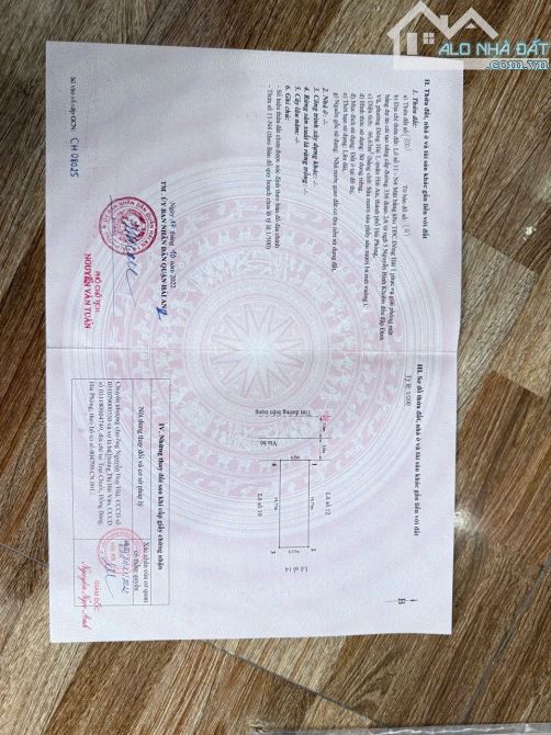 Chính chủ gửi bán lô đất tdc vườn mơ 358 đà nẵng - Hải An - Hải Phòng - 3