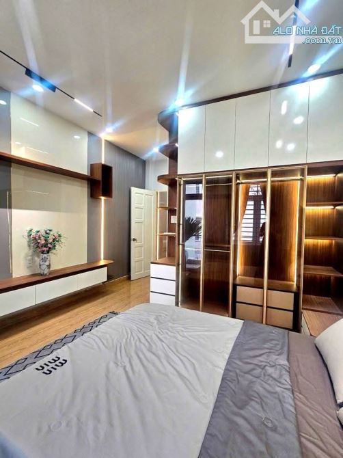 Hẻm ô tô quay đầu, Phan Huy Ích, Ăn Hội Tây, 4x18m, 4 tầng mới keng, 8 tỷ xíu - 3