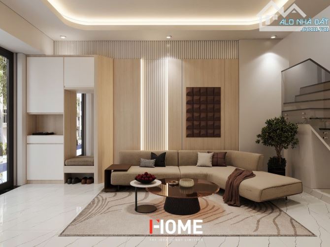 Bán nhà 3 tầng 56m2 mới trung tâm Hùng Vương, Hồng Bàng ô tô đỗ 2-3 cái. - 3