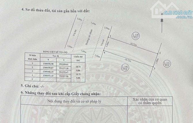 LÔ DUY NHẤT 93,6m2 KPL ĐỐNG CHUỐI,HÙNG VƯƠNG, HỒNG BÀNG - GIÁ 3,86 TỶ - 4