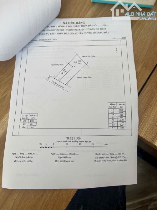 89m2  trục thôn Tam Kiệt, xã Kiến Thụy trung tâm huyện - 4