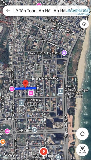 SIÊU VIP! BÁN CẶP ĐẤT LÔ GÓC 180M2 - 34,99 TỶ - MT LÊ TẤN TOÁN - Q. SƠN TRÀ - 4