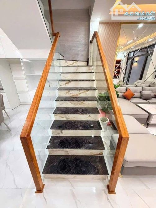 Thanh lý gấp ngôi nhà Phong cách Âu 65m² đường Bờ Tuyến - Quận Bình Tân 1T3L 6T9,SHR - 4