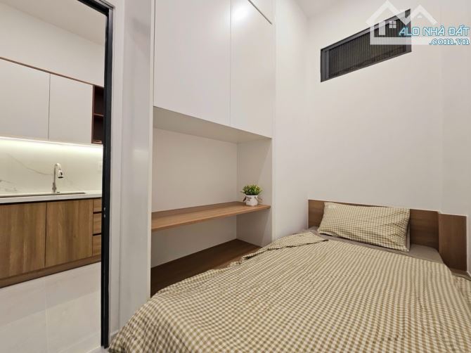 47M² 2Tầng BTCT Hẻm Xe Hơi Thông Ngủ Trong Nhà 3Phòng Ngủ - 4
