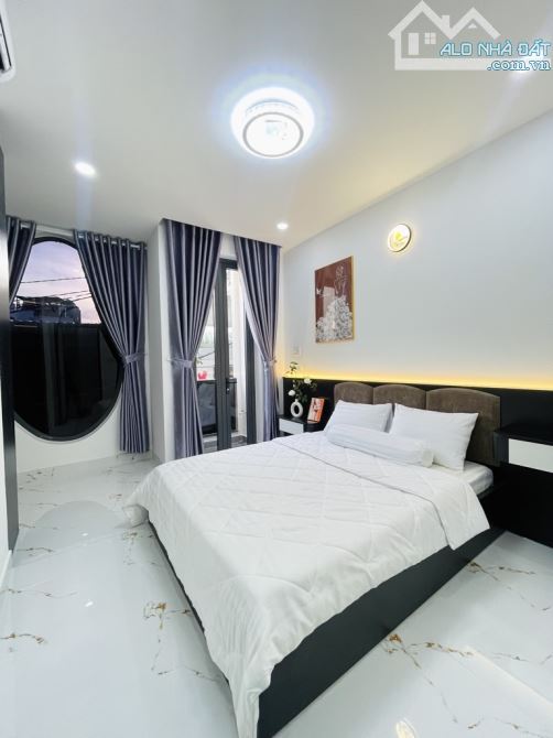 NHÀ ĐẸP GÒ VẤP . 3 TẦNG . 45M2 (4.5×10) 3PN. SỔ VUÔNG ,HOÀN CÔNG ĐỦ . - 4