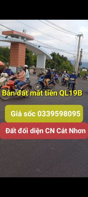 Bán đất mặt tiền QL19B đối diện cụm CN Cát Nhơn, Phù cát, Bình Định nay Gia Lai - 4