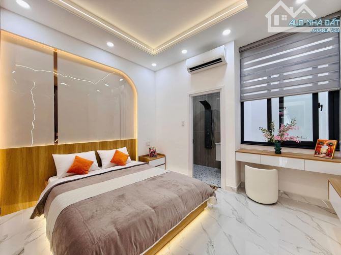 Bán nhà mới 1/ như hình, cc Lê Văn Thọ, Gò Vấp. 4*16m, - 4