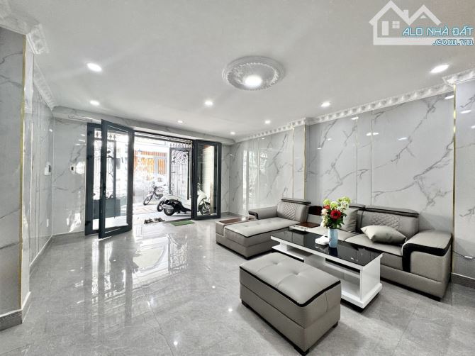 BÁN NHÀ ĐẸP XÂY MỚI CÓ THANG MÁY 6TẦNG 52m2  p1 gv  gấp bán - 4