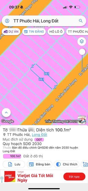 🌟Đất Trung Tâm Phước Hải 200m² – 2 Sổ Riêng – Cách Quảng Trường Biển 500m – Giá 6,9 Tỷ - 5