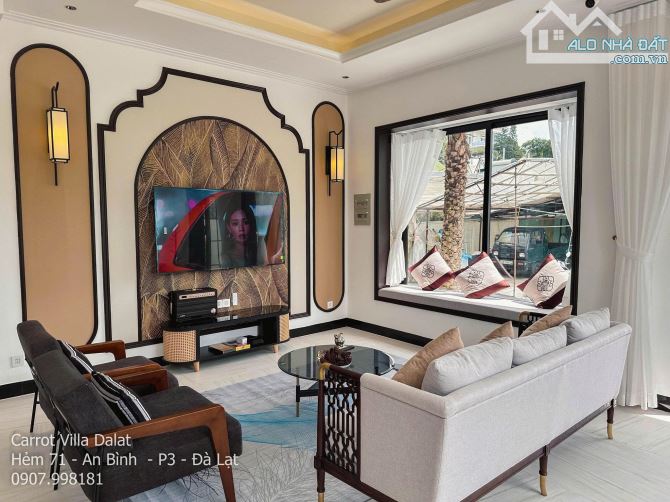 VILLA phong cách Địa Trung Hải  - P3. Đà lạt - 25 tỷ - Thu nhập 140tr/th - 5