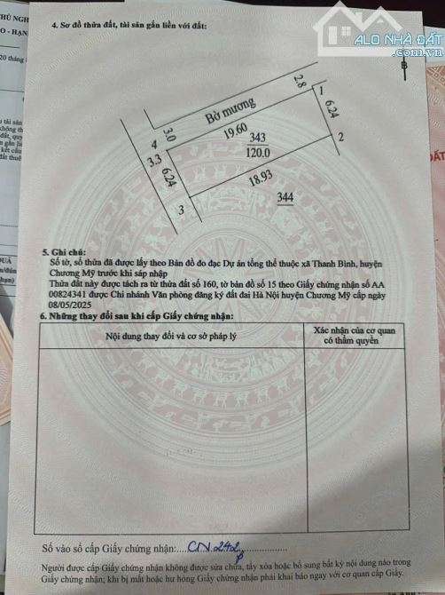 Chính chủ cần tiền bán lô 120 m lô góc ôtô chạy thông lòng vòng   phú nghĩa - 5
