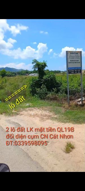 Bán đất mặt tiền QL19B đối diện cụm CN Cát Nhơn, Phù cát, Bình Định nay Gia Lai - 5