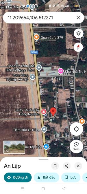 Bán đất đối diện cụm công nghiệp An Lập Dầu Tiếng 6x36m, 950 triệu - 5