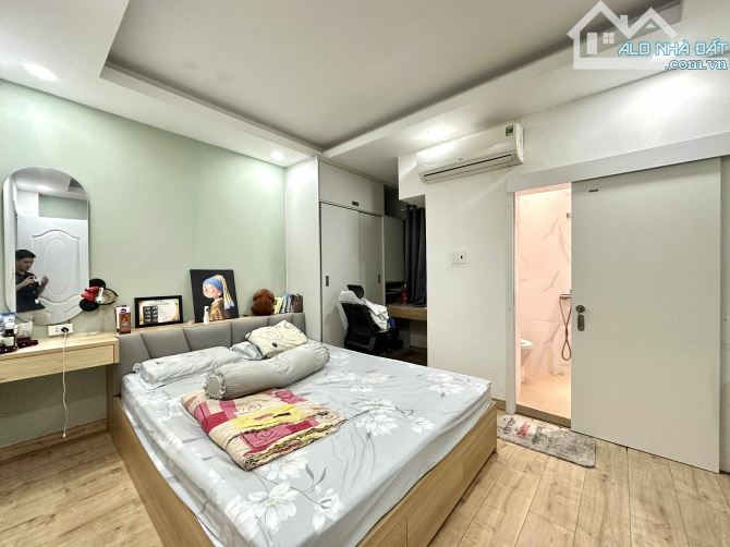HẺM NHỰA 8M KINH DOANH - Ô TÔ TRÁNH - NHÀ ĐẸP 4 TẦNG 64m2 FULL NỘI THẤT - 12.5 TỶ - 6