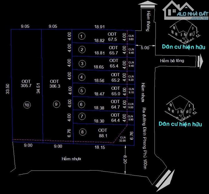 Bán đất thổ cư F0 chỉ 5,8 tỷ ngay Chợ Tăng Nhơn Phú B Q9 - 6