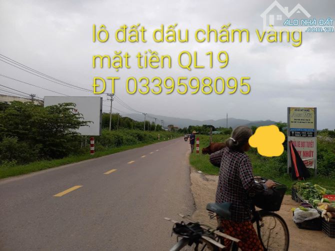 Bán đất mặt tiền QL19B đối diện cụm CN Cát Nhơn, Phù cát, Bình Định nay Gia Lai - 6