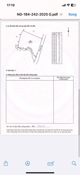 Bán Đất Bình Ba - Xã Châu Đức -Nay sát nhập Xã ngãi giao - Thành Phố Hồ Chí Minh  Diện tíc - 6
