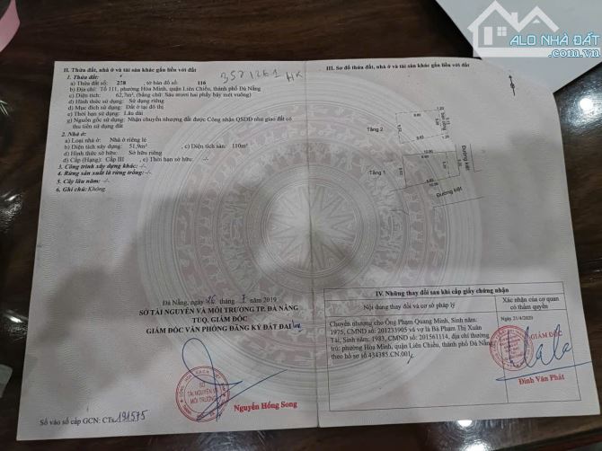 📌📌📌LÀM VIỆC TRỰC TIẾP GIÁ TỐT !!!bán nhà 2,5 tầng kiệt 5m tôn đức thắng - 6