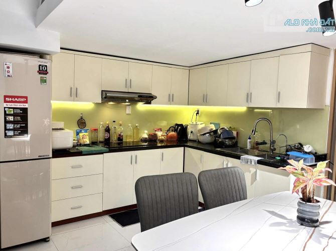 HẺM NHỰA KINH DOANH 8M - Ô TÔ TRÁNH CÓ VỈA HÈ - 64M2  A4 - 4 TẦNG MỚI ĐẸP - TẶNG NỘI THẤT - 7