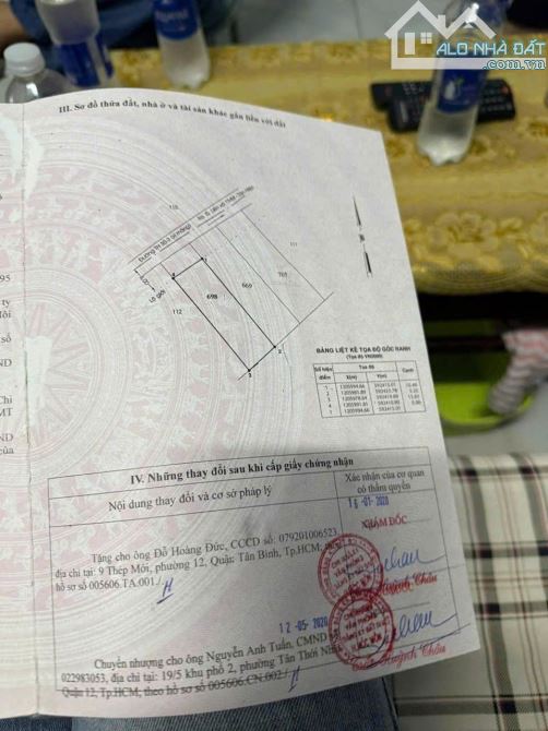 Cô Hằng gửi bán căn nhà ở  Huỳnh Thị Mài ,Tân Hiệp, Hóc Môn. DT 80m2, giá 950 triệu, SHR - 8