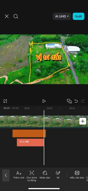 BÁN ĐẤT BA ĐÌNH XÃ NGÃI GIAO - TP HCM. DT 3762m2(62×68) GIÁ 5 TỶ 3.SẴN NHÀ VÀ VƯỜN ĂN QUẢ - 8