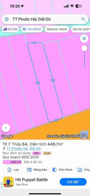 🏖️ Mặt Tiền Bùi Công Minh – Phước Hải – 2 Lô 449m² & 423m² – Cách Biển 1km - 9
