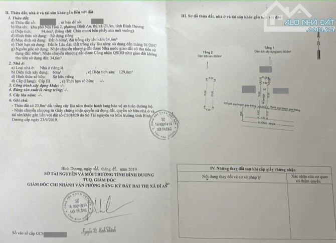 Nhà phố gần ngã tư Bình Thung, phường Bình An, Tp Dĩ An. - 9