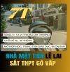 NHÀ LÔ GÓC MẶT TIỀN LÊ LAI 55M2 CHỈ NHỈNH 7 TỶ