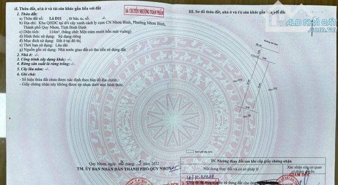 Bán Lô Đất Mặt Tiền Đường Nguyễn Mân 114m² ngang 5m giá 4ty600