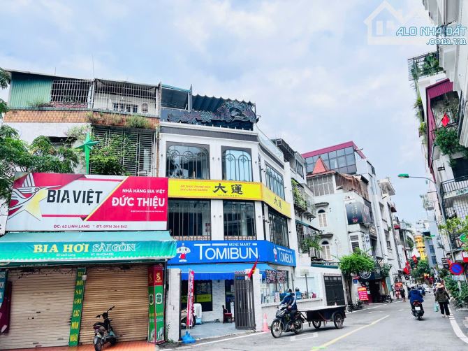 HIẾM - NHÀ MẶT PHỐ LINH LANG 84M2 - MẶT TIỀN RỘNG 7M - KHU NGOẠI GIAO KINH DOANH ĐỈNH