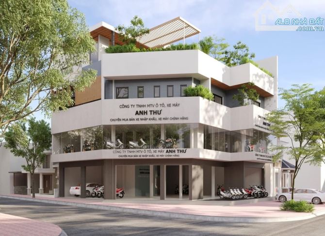 1 TRỆT 3 MÊ GÓC 2 MẶT TIỀN NGÔ QUYỀN 12,4x17m