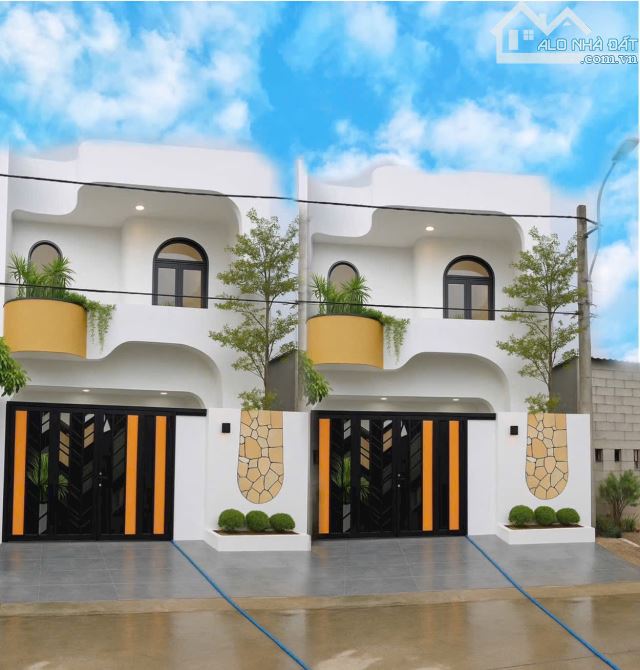 2 căn nhà phố Bùi Hữu Nghĩa , cách Eco Palace chỉ 100m. Ngay sau Tỉnh Uỷ DakLak