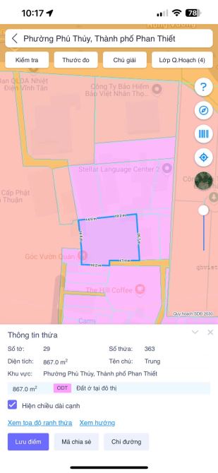 Bán 850m2 đất vườn Ngay Công Viên Vòng xoay Hùng Vương, kế bên cf The Hill