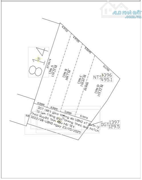 Bán đất mặt tiền đường lớn 1 sẹc Phường Tân Triều - Giá F0 chỉ từ 399 triệu