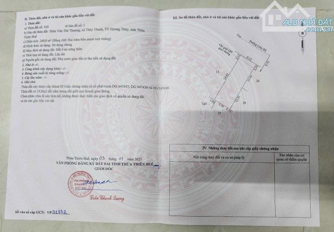 🔥 Bán 2 lô liền kề Thủy Thanh – View sông Như Ý siêu đẹp