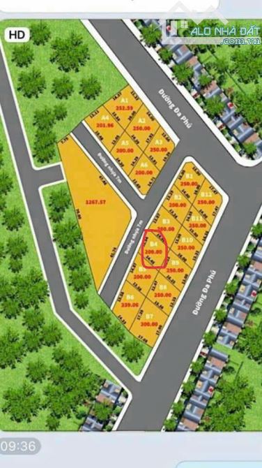 Đà Lạt - Đất villa - Đa Phú - 219m2 - 7,9 tỷ