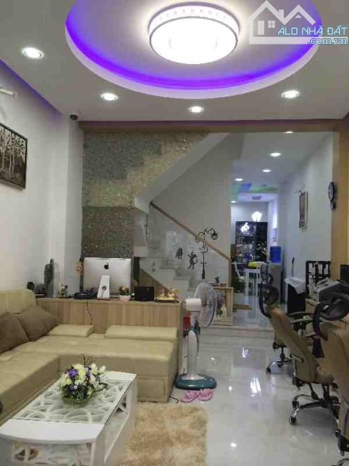 BÁN NHÀ QUẬN 6, HXH KINH DƯƠNG VƯƠNG, 4,3 X 20M, 4 TẦNG, GIÁ 12,5 TỶ TL