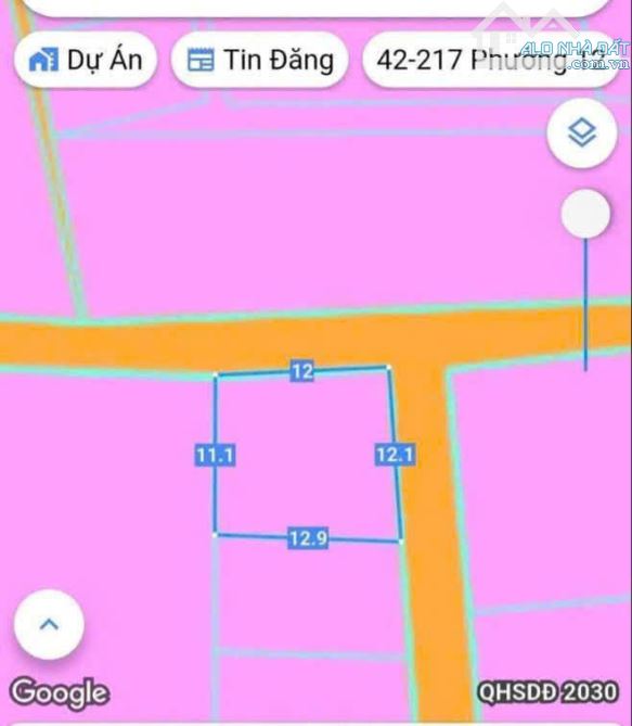 BÁN ĐẤT GÓC 2 MẶT HẺM - PHƯỚC THẮNG - PHƯỜNG 12 - VŨNG TÀU - 143M2 CÓ 60M2 THỔ CƯ 3.5 TỶ