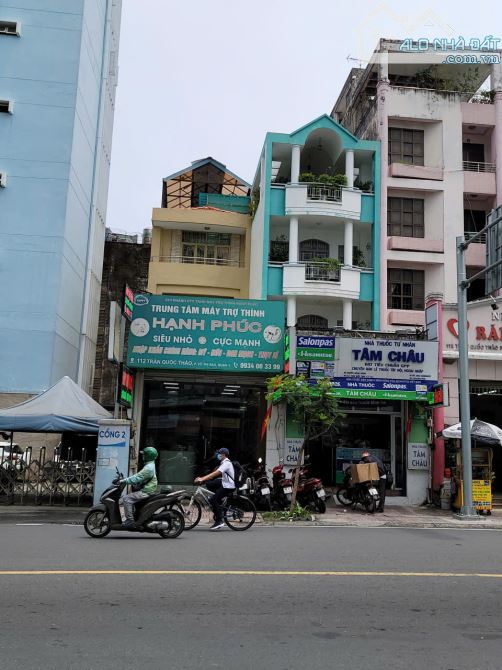 Bán nhà 2 Mặt Tiền Trần Quốc Thảo ,Q3 -5,8x29m - 3 tầng -HDT: 60 triệu - Giá : 47 tỷ