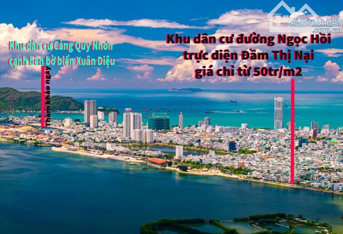 ĐẤT BIỂN GIÁ HỢP LÝ QUY NHƠN TỈNH GIA LAI, TRỰC DIỆN ĐẦM THỊ NẠI GIÁ HỢP LÝ