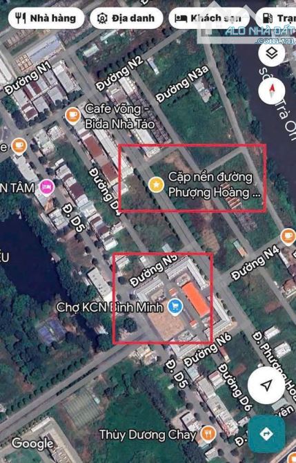 Chủ cần bán cặp nền 220m2 đường Phượng Hoàng KDC Hoàng Quân, xã Mỹ Hoà, TX Bình Minh