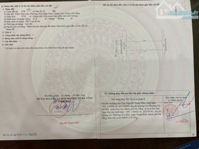 Bán đất đường Xuân Thiều 21 - Gía rẽ hơn đất kiệt - Sát biển