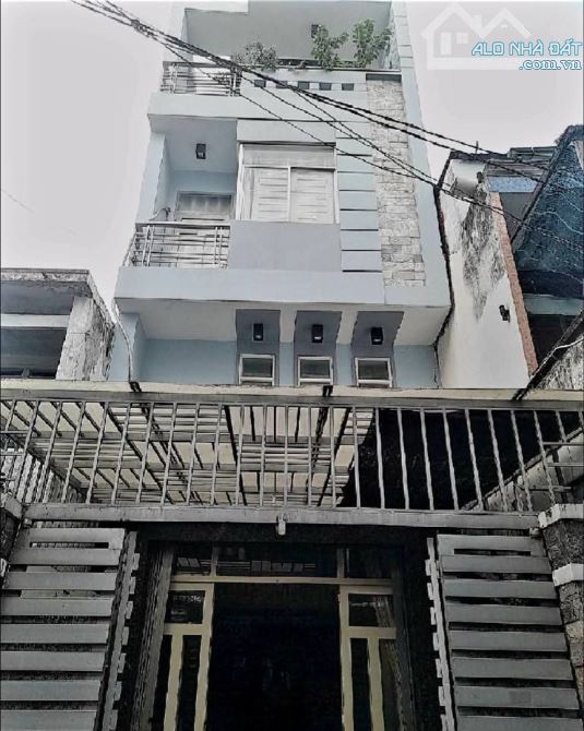 Bán nhà ( 4,3 X 21 ) nở hậu 11m, Phạm Văn Chí hẻm xe hơi, 4 tầng đúc vào ở ngay giá 11 tỷ.