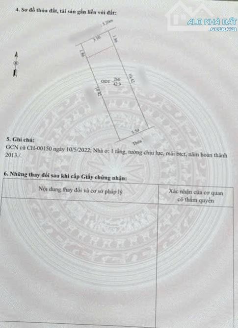 Bán nhà 2 tầng ngõ Hoàng Lộc- p Lê Thanh Nghị, tp Hải Dương cũ